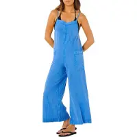 Rip Curl - Skidoveraller dam - Classic Surf Jumpsuit Bright Blue för UnisexBomull - Storlek S - Blå