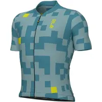 ALÉ Pragma Pixel Korta ärmar Cykeltröja