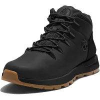 Timberland för män. TB0A2PB40151 Läderstövlar Sprint Trekker Mid svart (42), Hud, Karta, Nyckelband, Casual, Deportivo, Utomhus