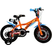 F.lli Schiano Barncykel 14 tum Hot Wheels Orange Broms Dino Bikes