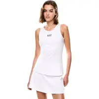 EA7 för kvinnor. 7W000314_AF14524 Top Tennis Pro T-shirt vit (XXL), Deportivo, Sportkläder, Multisport, Viskos, Ärmlös / Hängselbyxor