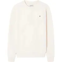 Silbon för män. S261041105292 Beige etnisk racket sweatshirt (S), Casual, Bomull