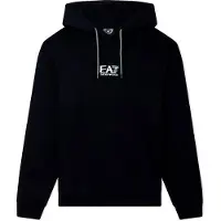 Emporio Armani för män. 7M001328_AF17787 Sweatshirt Visibility M svart (L), Casual, Deportivo, Bomull, Sportkläder, Multisport