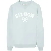 Silbon för män. S261011102227 Sweatshirt racket medium blå (S), Casual, Bomull