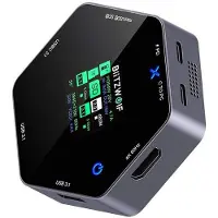 BlitzWolf 8in1 dockningsstation BW-TH16 USB 100W LCD Smart Display