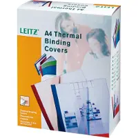 Leitz Termiskt Bindomslag 4 Mm 100 Enheter