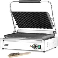 Hendi Panini Grill Xl Kontaktgrill Metall