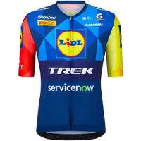 Santini Lidl Trek 2026 Korta ärmar Cykeltröja