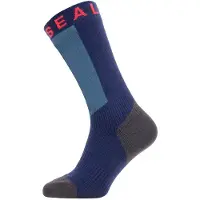 Sealskinz Scoulton, strumpor, blå