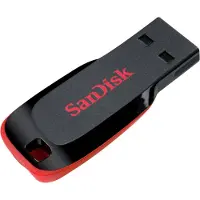 SanDisk Cruzer Blade - USB-flashdrive - 16 GB - USB 2.0 - elrosa