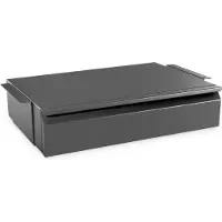 Digitus - Schreibtisch Unterbau-Schublade Utdragbar bordslåda Höjdintervall: 10.8 cm (max) Svart