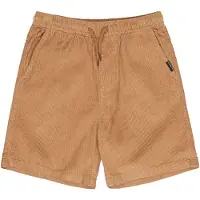 Quiksilver - Varumärken - Taxer Cord Short Youth Tobacco Brown för UnisexBomull - Barnstorlek 10 år - Brun