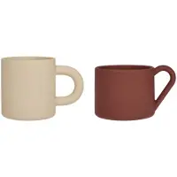Oyoy Koppar - 2-pack - Nomu - Silikon - Vanilla/Muskotnöt - - One Size - Mugg