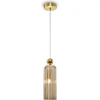 Maytoni Glas pendellampa Antic, dimbar, Mässing / guld, Vardagsrum / matsal, Glas, Modern, Pendellampa