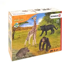Schleich - Wild Life - Set med 4 figurer 72162