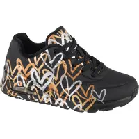 SKECHERS Sneakers UNO kvinnor - Svart - 38 1/2