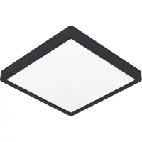 Eglo FUEVA 5 taklampa 285x285 20,5W 2400 lm dimbar. SVART