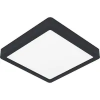 Eglo LED taklampa Fueva 5, Svart, Vardagsrum / matsal, Metall, Modern, LED-taklampa