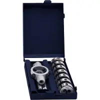 Exact 70418 Gängsnittsats 8 delar HSS metrisk M3, M4, M5, M6, M8, M10, M12