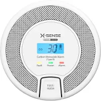 X-Sense kolmonoxidlarm CO03D / ZASXS00147WEU Vit