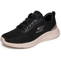 SKECHERS Låg sneaker svart