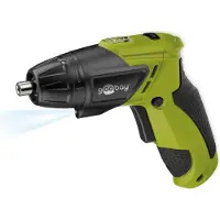 Goobay Sladdlös skruvmejsel 3,6V / elektrisk skruvmejsel batteridriven / mini skruvdragare / kompakt skruvmejsel