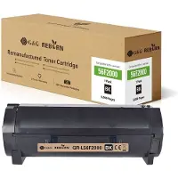 G&G Toner Ersätter Lexmark 56F2000 Kompatibel Svart 6000 sidor Reborn remanufactured 21311