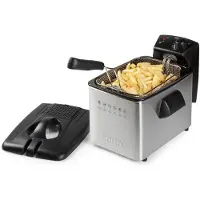 Domo DO465FR 4L 3000W Silver Steel Fritös