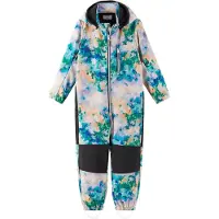 Reima Softshelloverall m. Fleece - Nurmes - Fresh Blue - - 7 år (122) - Softshell