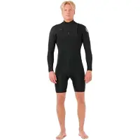Rip Curl Dawn Patrol Spring 2/2 Mm Långärmad Shorty Med Dragkedja Fram För Dam