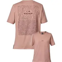 Eider - Vandringskläder dam - W Loriaz Graphic TS Pink Marble för Unisex - Storlek M - Rosa