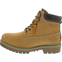 Dockers by Gerli Boots med snörning '53AX103' senap / svart