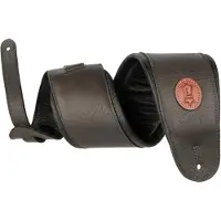 Levys Leathers Signature Legacy 4.5" Leather Guitar Strap Dark Brown