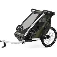 Thule Chariot Lite Single - cykelvagnshjul, Vintage Green