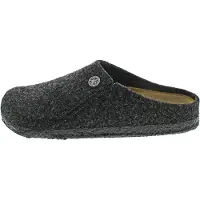 Birkenstock Slipper Zermatt FE Narrow Fit - Mörkgrå, storlek 40