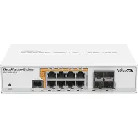 Mikrotik CRS112-8P-4S-IN Hanterad Switch med 16MB Minne och 128MB RAM