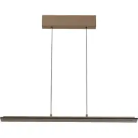 FISCHER&HONSEL GMBH Hänglampa Torvi, dimbar, Creme / bärnsten, Vardagsrum / matsal, Metall, Modern, Pendellampa