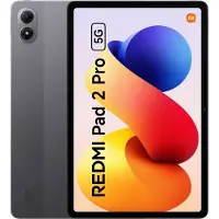 Xiaomi Redmi Pad 2 Pro - Surfplatta - 128 GB UFS-kort - microSD-ingång - 5G - grafitgrå