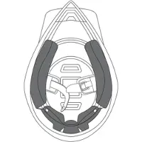 AGV Ax-8 Evo Kindkuddar