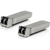 Ubiquiti U Fiber Multi-Mode - SFP+ sändar/mottagarmodul - 10GbE - LC multiläge - upp till 300 m - 850 nm (paket om 20)