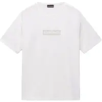 Napapijri New Box Logo T-shirt Med Korta ärmar
