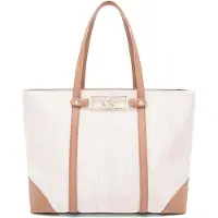 Armani Exchange för kvinnor. XW002608AF22685M1211 Equilibrio beige handväska (OSFA), Casual, Polyester