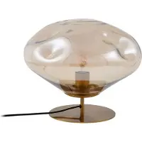 LINDBY Bordslampa , Lelia, Beige, Matsal, Glas, Design