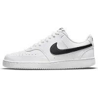 Nike Låg sneaker 'Court Vision' svart / vit