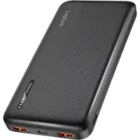 Logilink PA0372 Powerbank 10000 mAh Fast Charge Li-Ion Svart Statusindikering