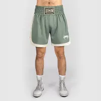 Venum Classic Boxingsshorts Grön Vit