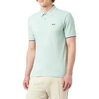 BOSS Paul 10255848 Green Kortärmad Polotröja