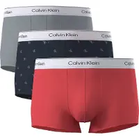 Calvin Klein Jeans Lv00nb4389 Trunk Low Rise Boxers 3 Enheter