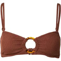 Roxy - Sunshine Bandeau Cappuccino för Unisex - Storlek XS - Brun