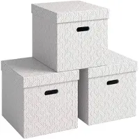 Leitz Förvaringsbox VON Vit 29 l (B x H x D) 320 x 315 x 365 mm 3 st
